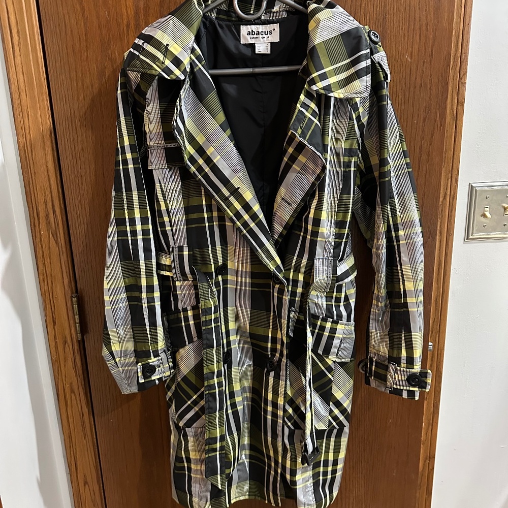 Abacus rain coat